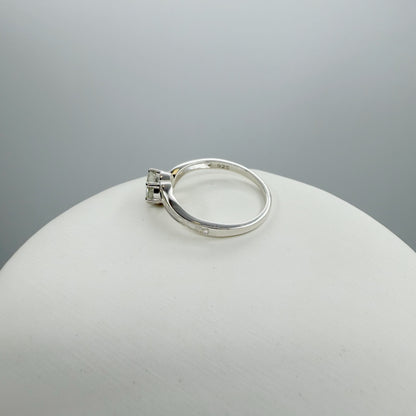 Anello Prasiolite | Argento 925 - NON REGOLABILE