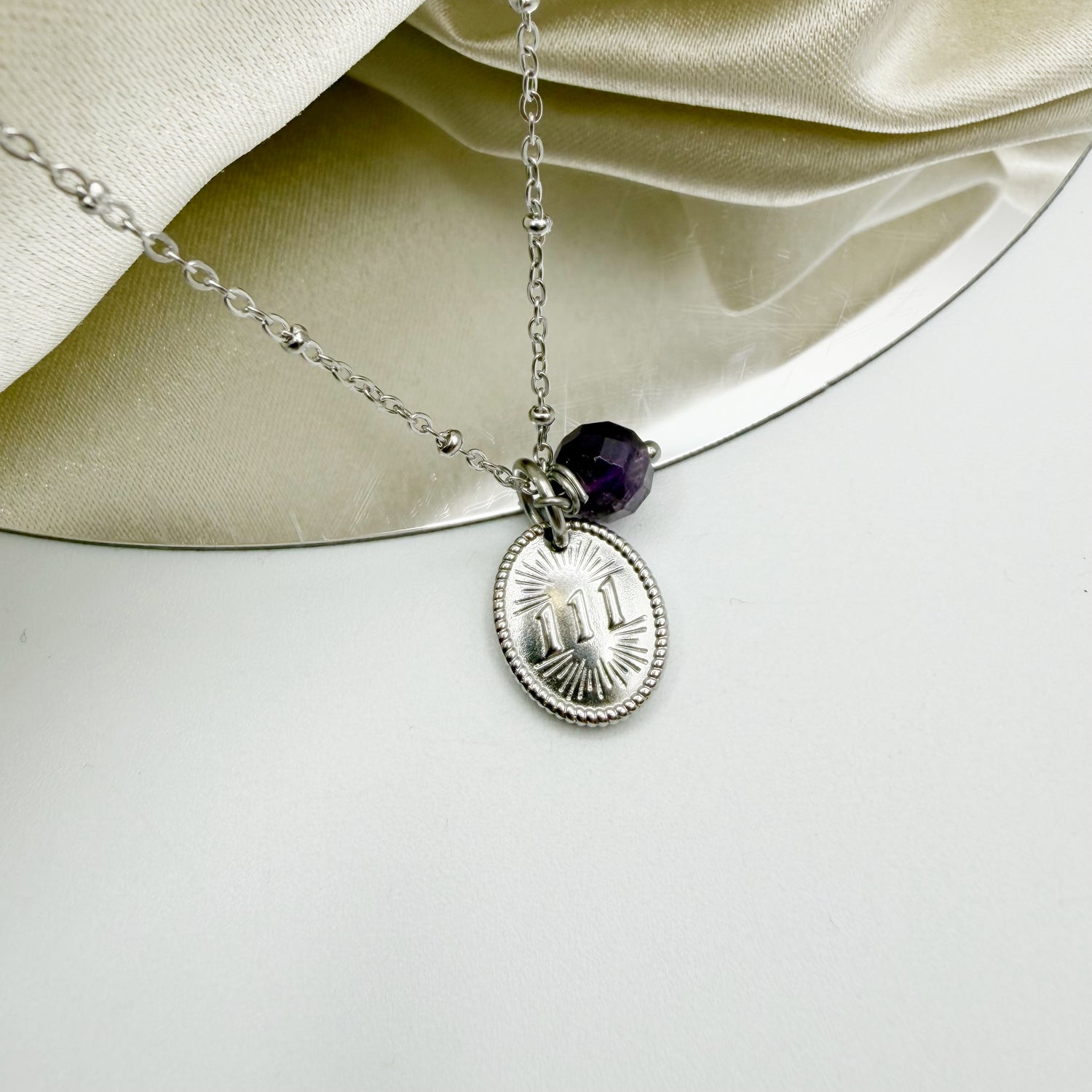 Talismano Angelico 111 - INTUITION - Ametista