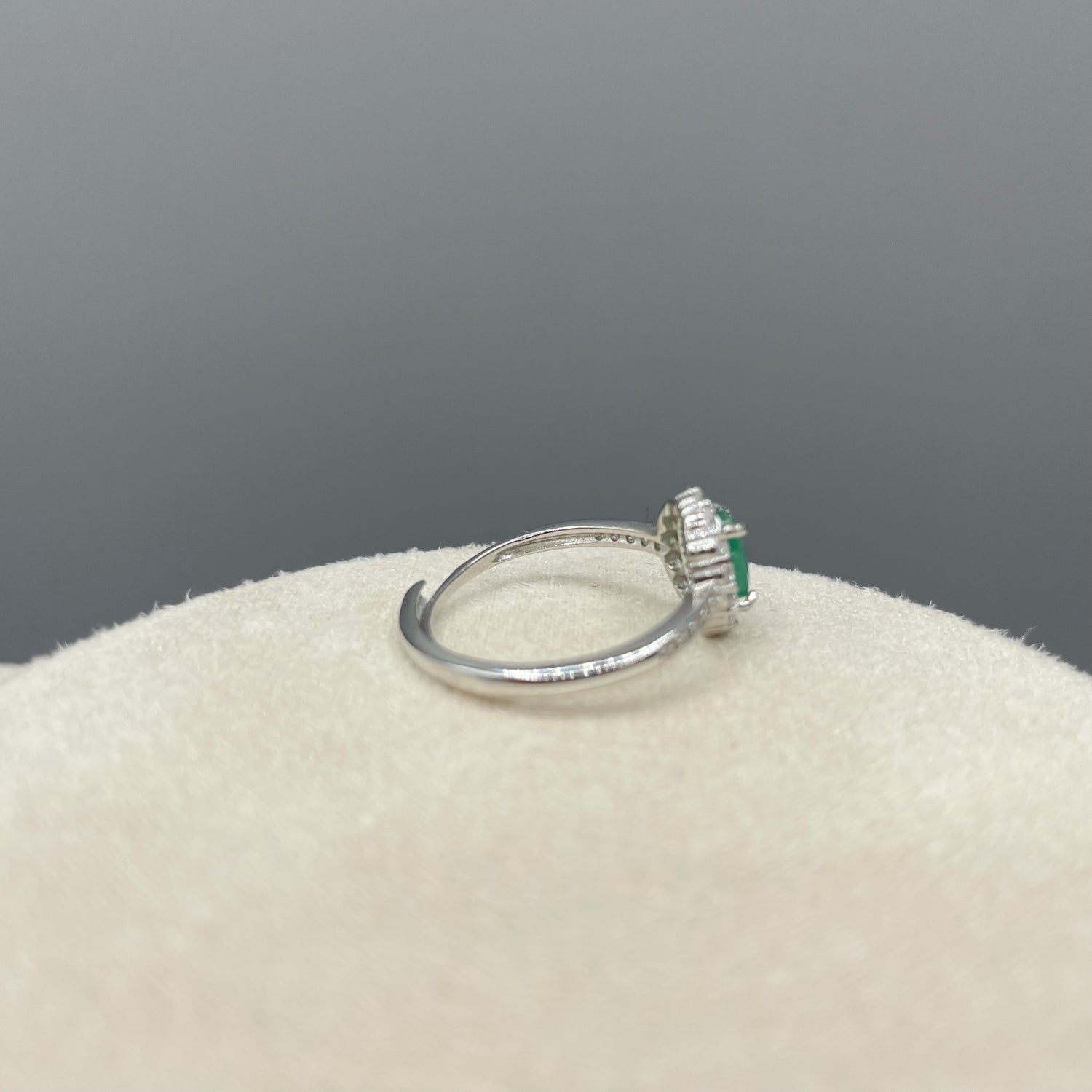 Anello Smeraldo - Argento 925