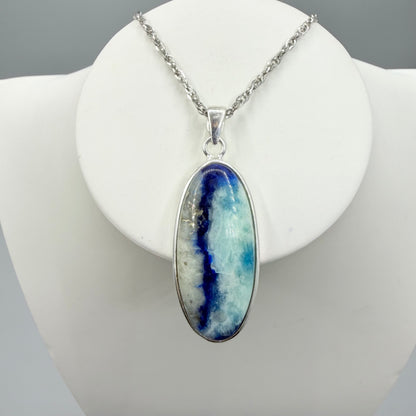 Ciondolo Afghanite e Argento 925
