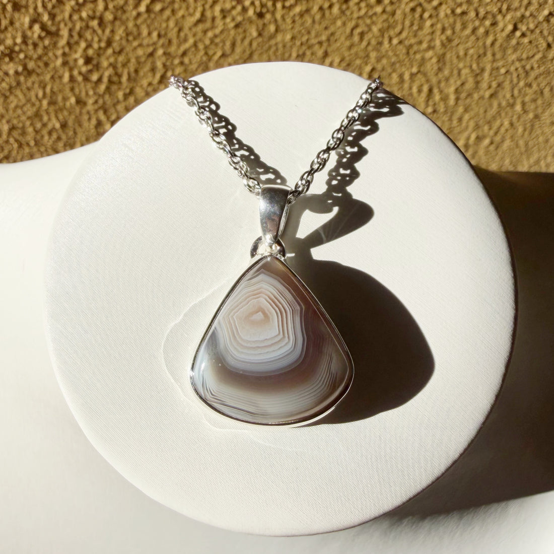Ciondolo Occhio di Shiva Argento 925 - A Goccia piccola