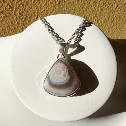 Ciondolo Occhio di Shiva Argento 925 - A Goccia piccola