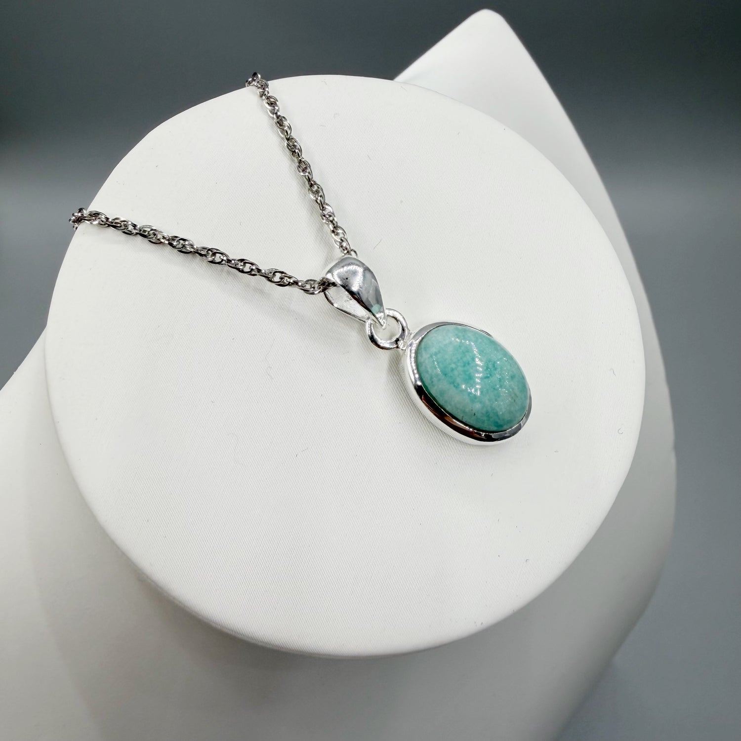 Ciondolo Amazzonite Argento 925