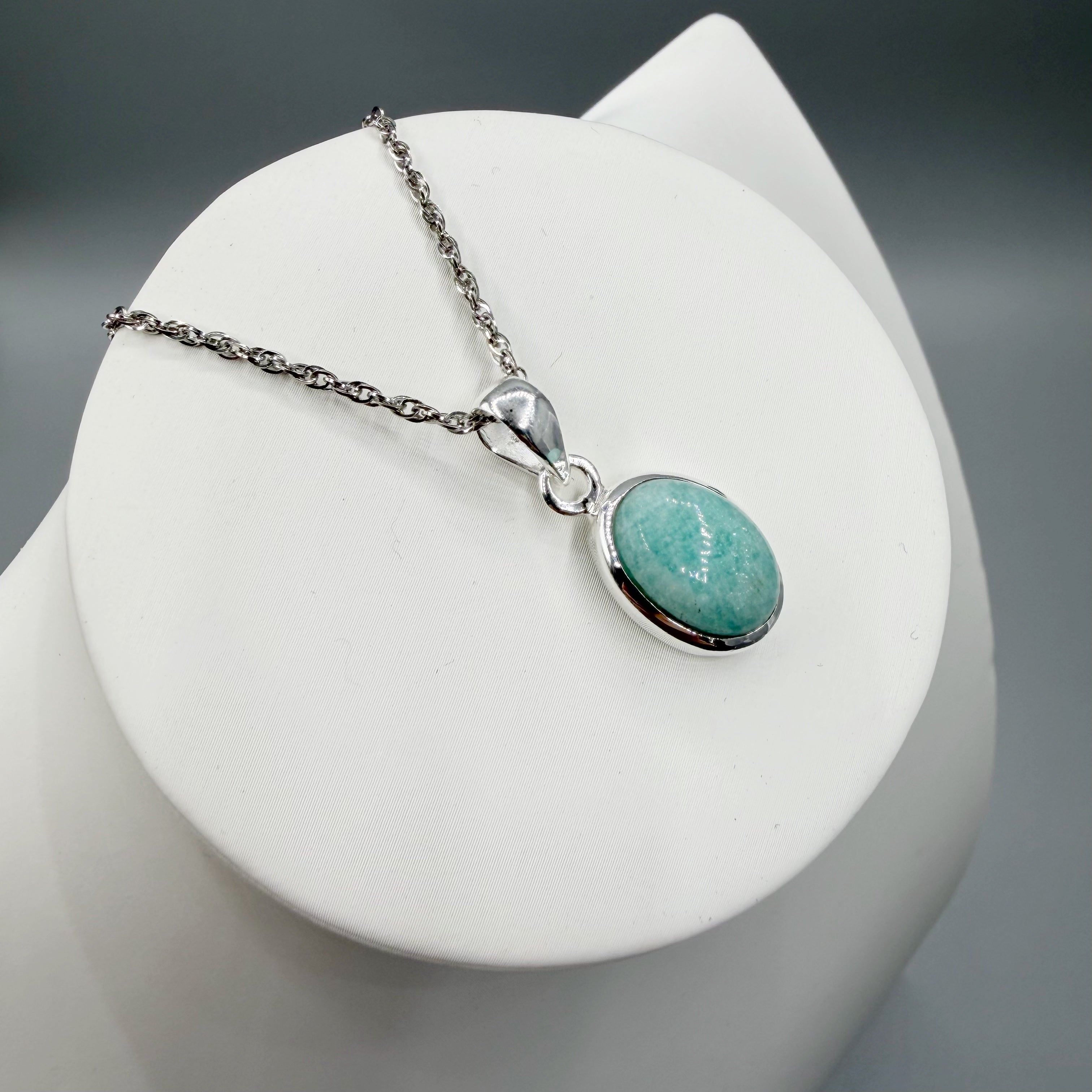 Ciondolo Amazzonite Argento 925