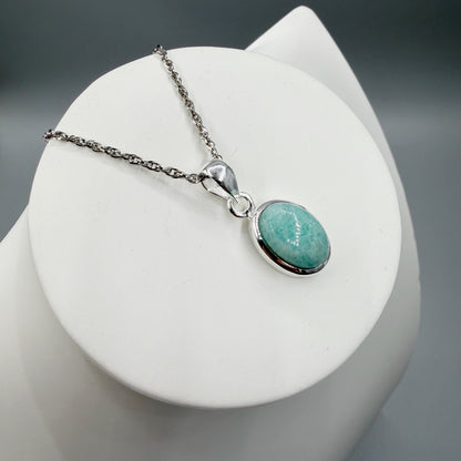Ciondolo Amazzonite Argento 925