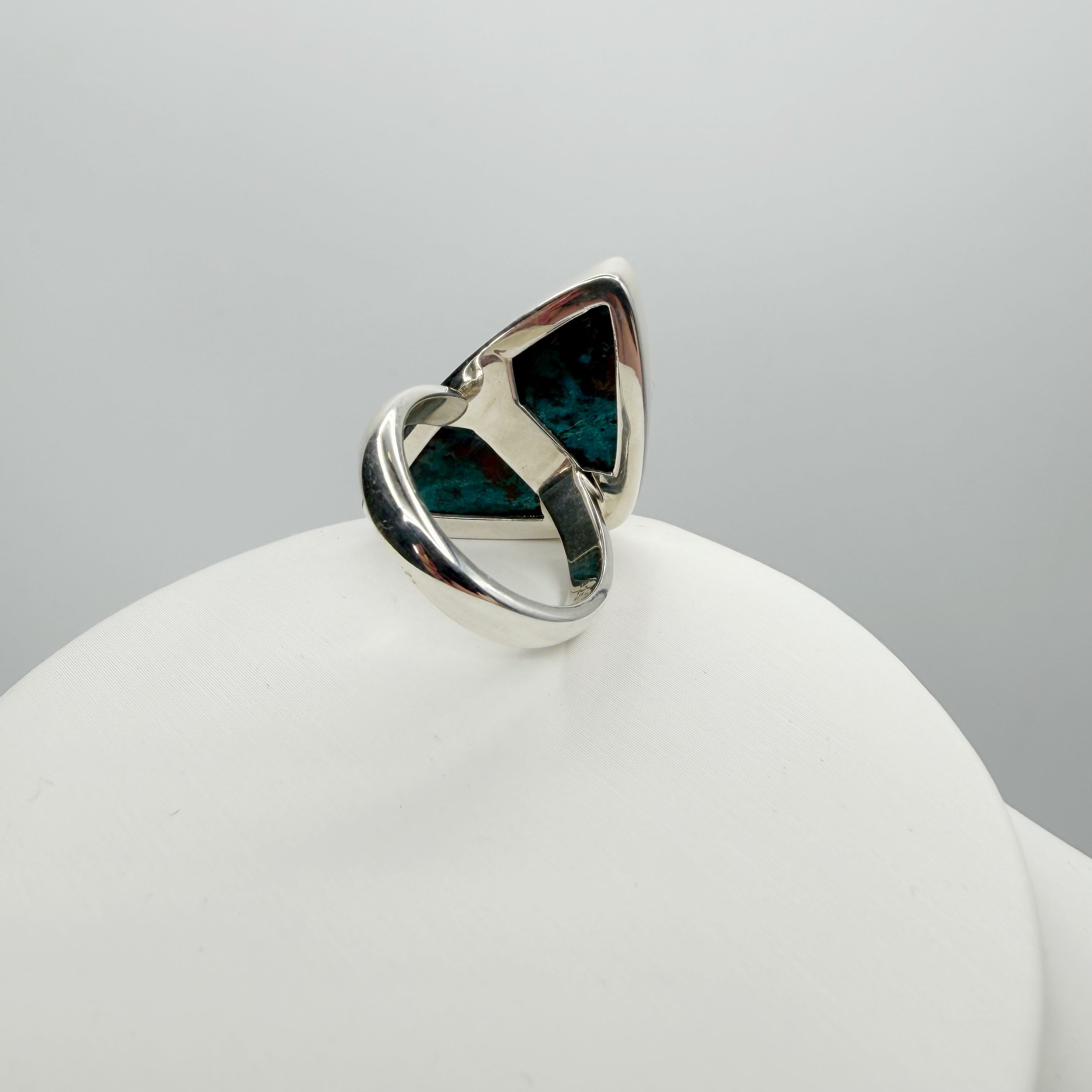 Anello Shattuckite e Argento 925