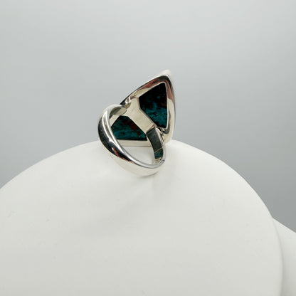 Anello Shattuckite e Argento 925