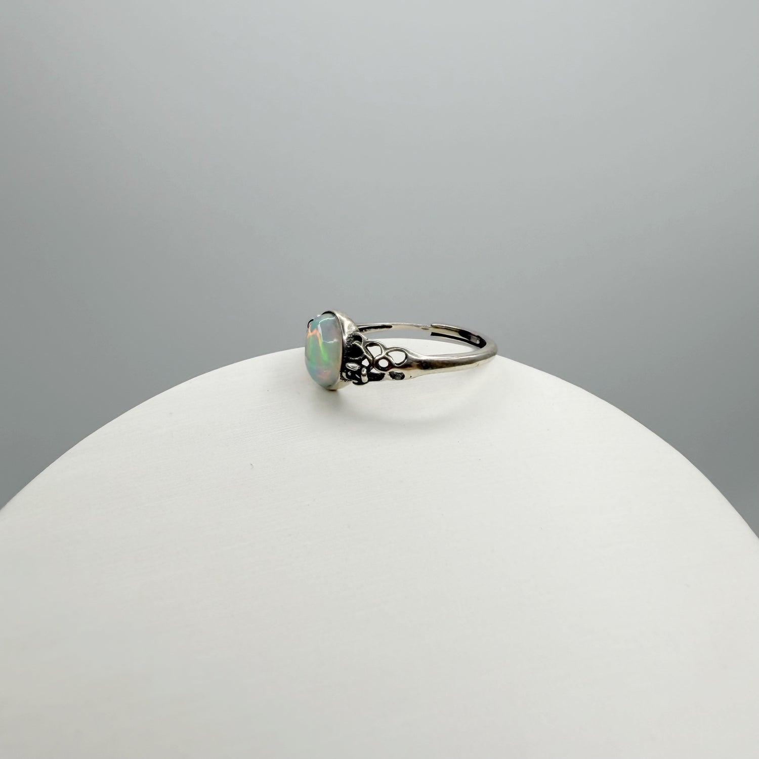 Anello Opale Etiope - Argento 925