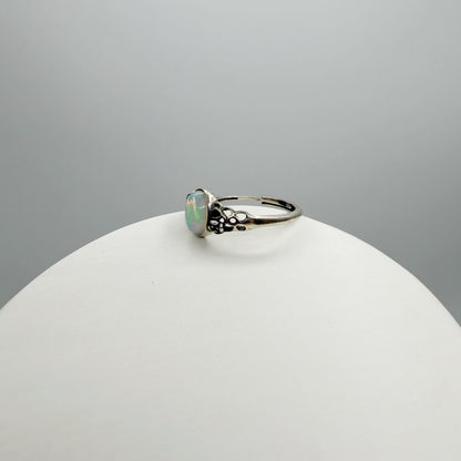 Anello Opale Etiope - Argento 925