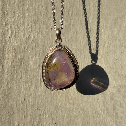 Ciondolo Ametrino Naturale - Argento 925