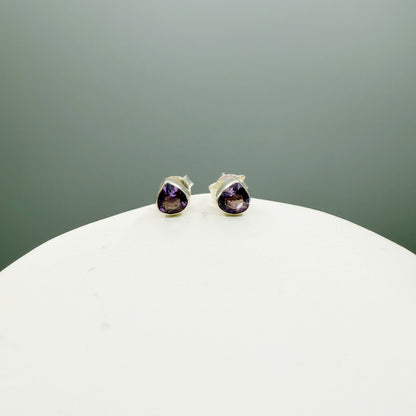 Orecchini a Lobo Ametista - Argento 925
