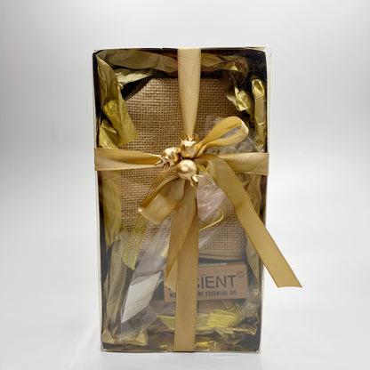 Cofanetto Benessere - Face Roller, Roll on, Olio, Pochette