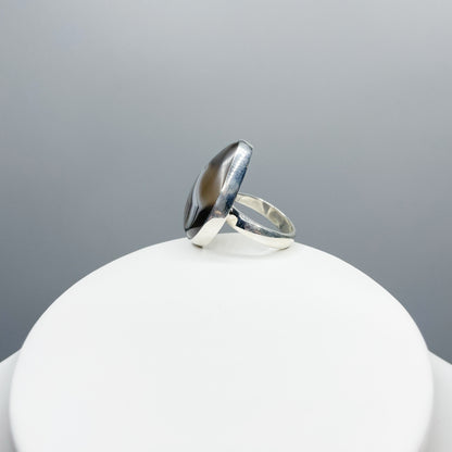 Anello Occhio di Shiva - Argento 925 - a Goccia