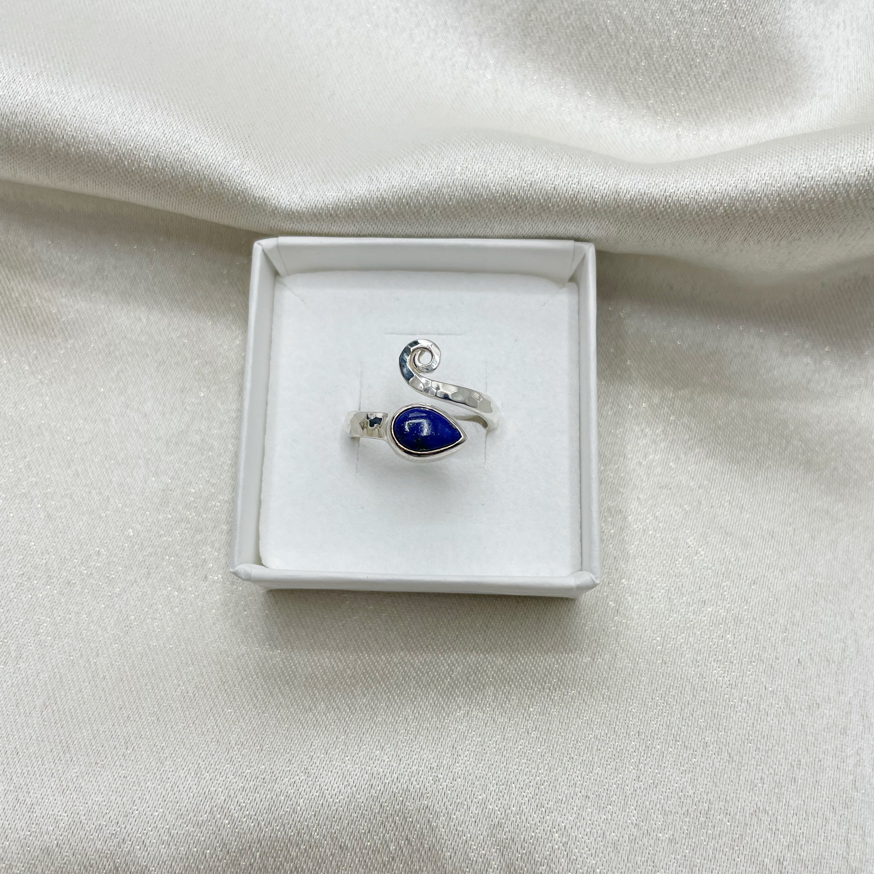 Anello Lapislazzuli e Argento 925