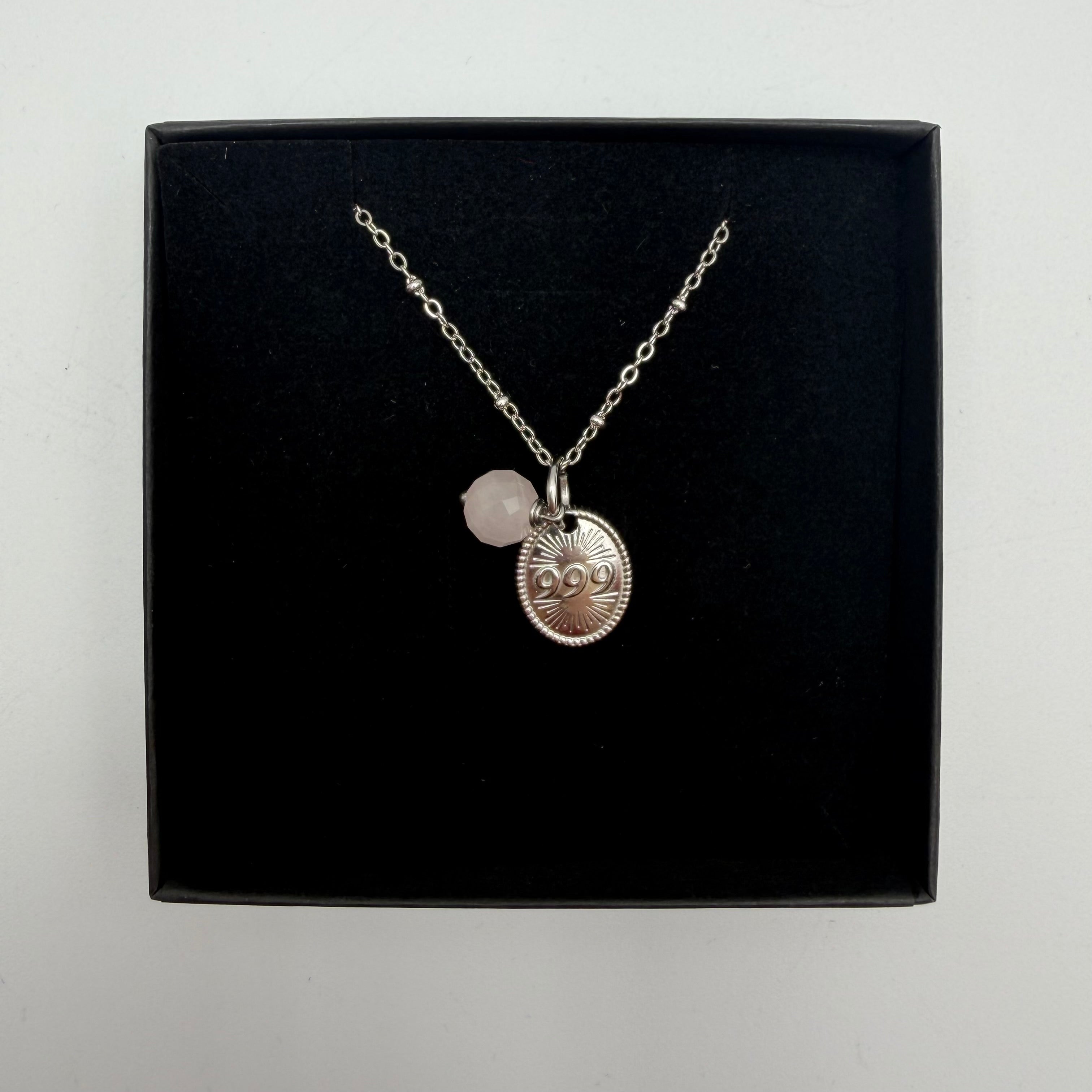 Talismano Angelico 999 - RELEASE - Quarzo Rosa