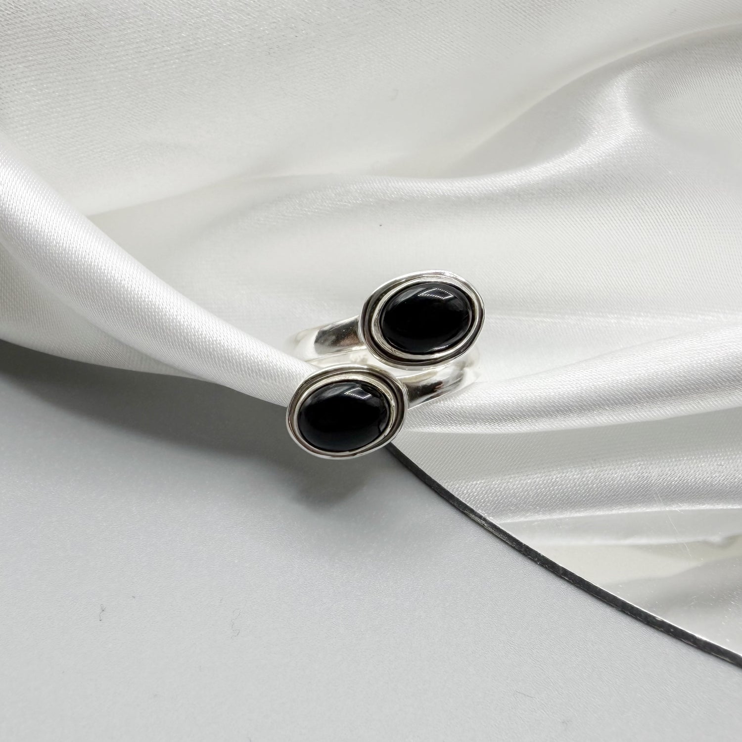 Anello Protettivo - Onice e Argento 925