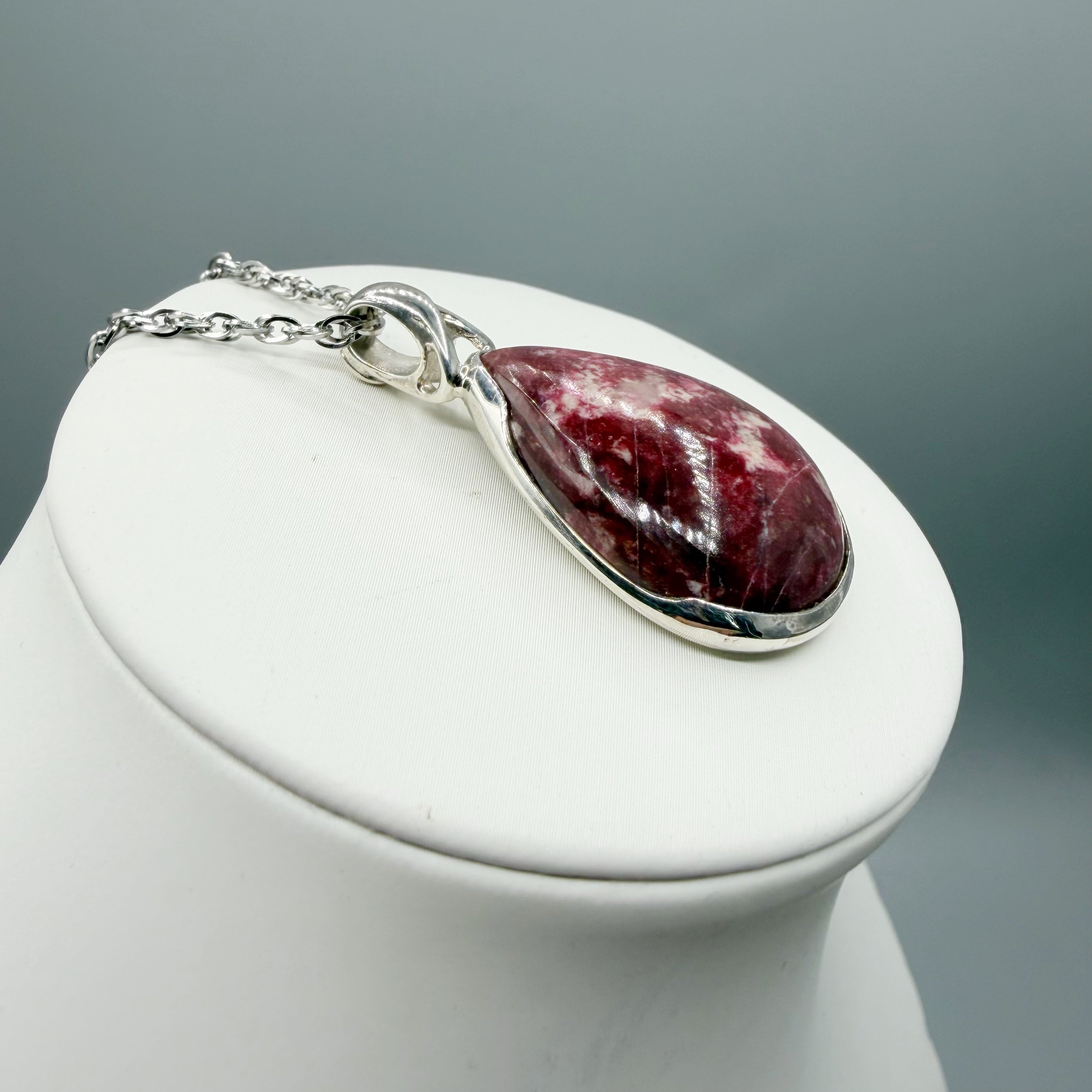 Ciondolo Thulite - Argento 925