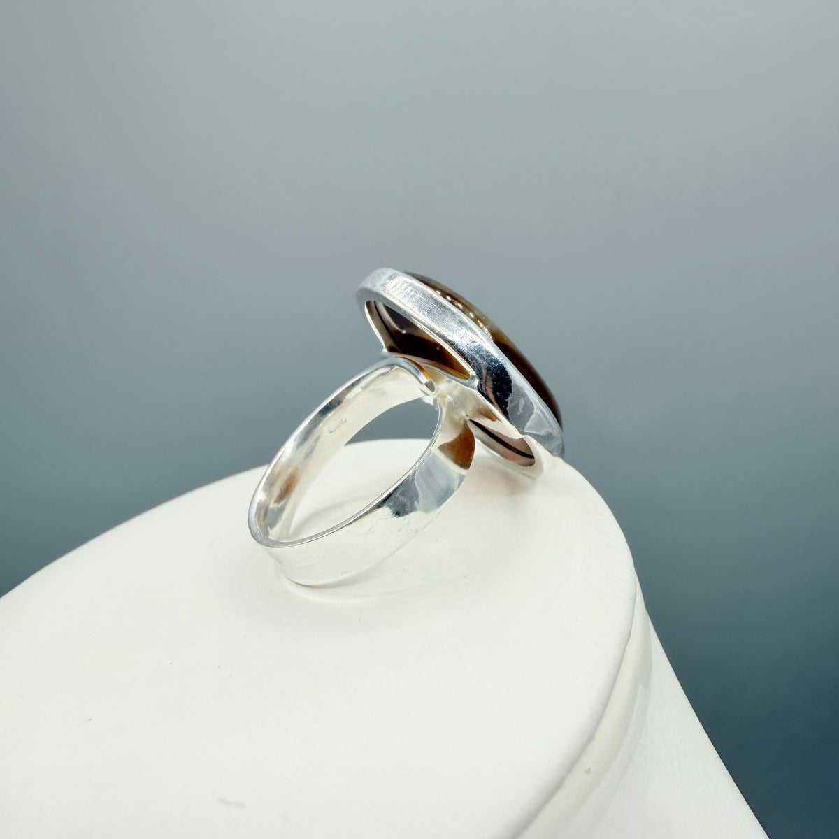 Anello Occhio di Shiva - Argento 925 - Tondo