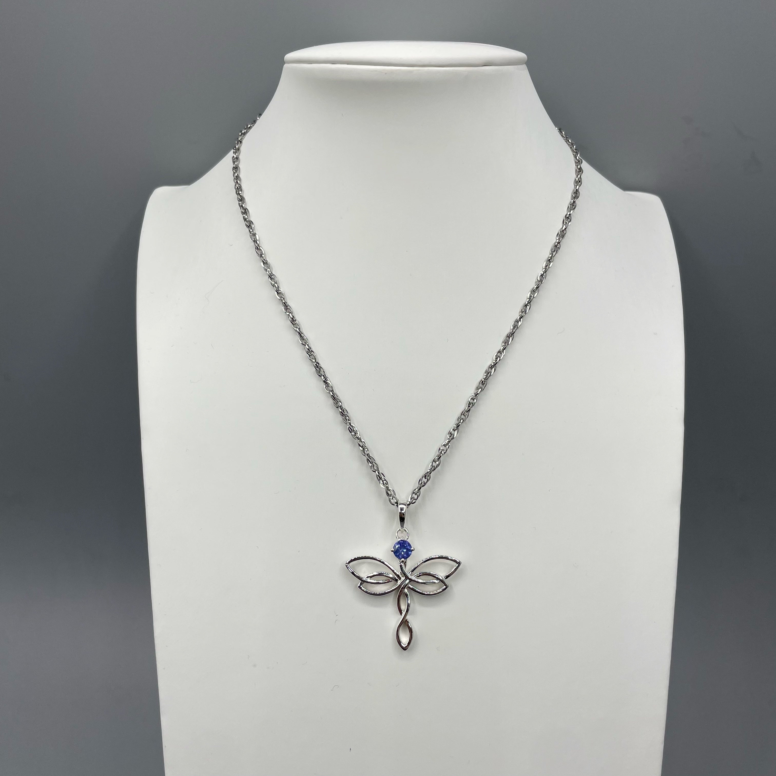 Ciondolo Tanzanite e Argento 925