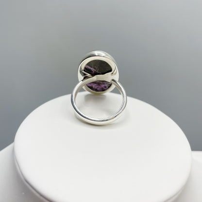 Anello Purpurite e Argento 925
