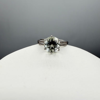 Anello Prasiolite Argento 925