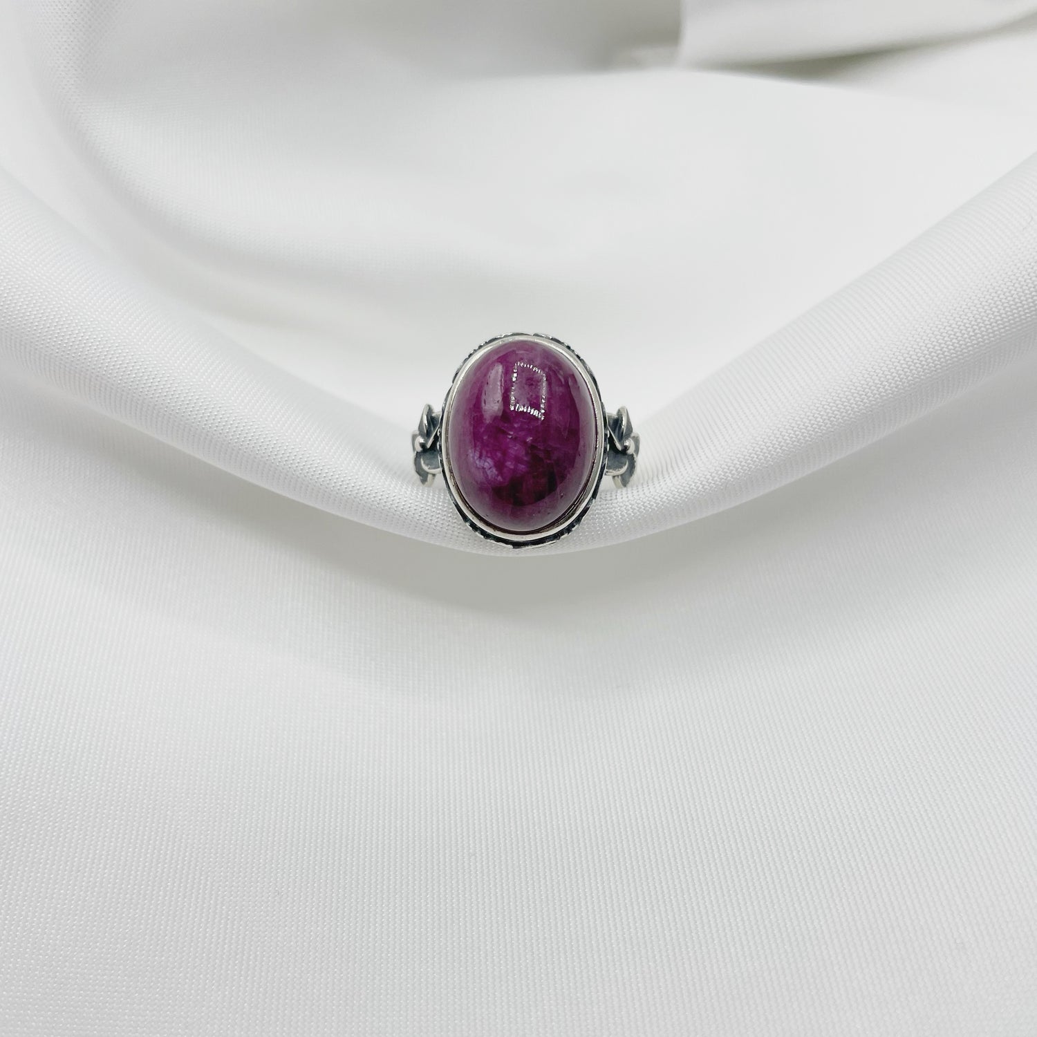Anello Triumph - Radice di Rubino e Argento 925