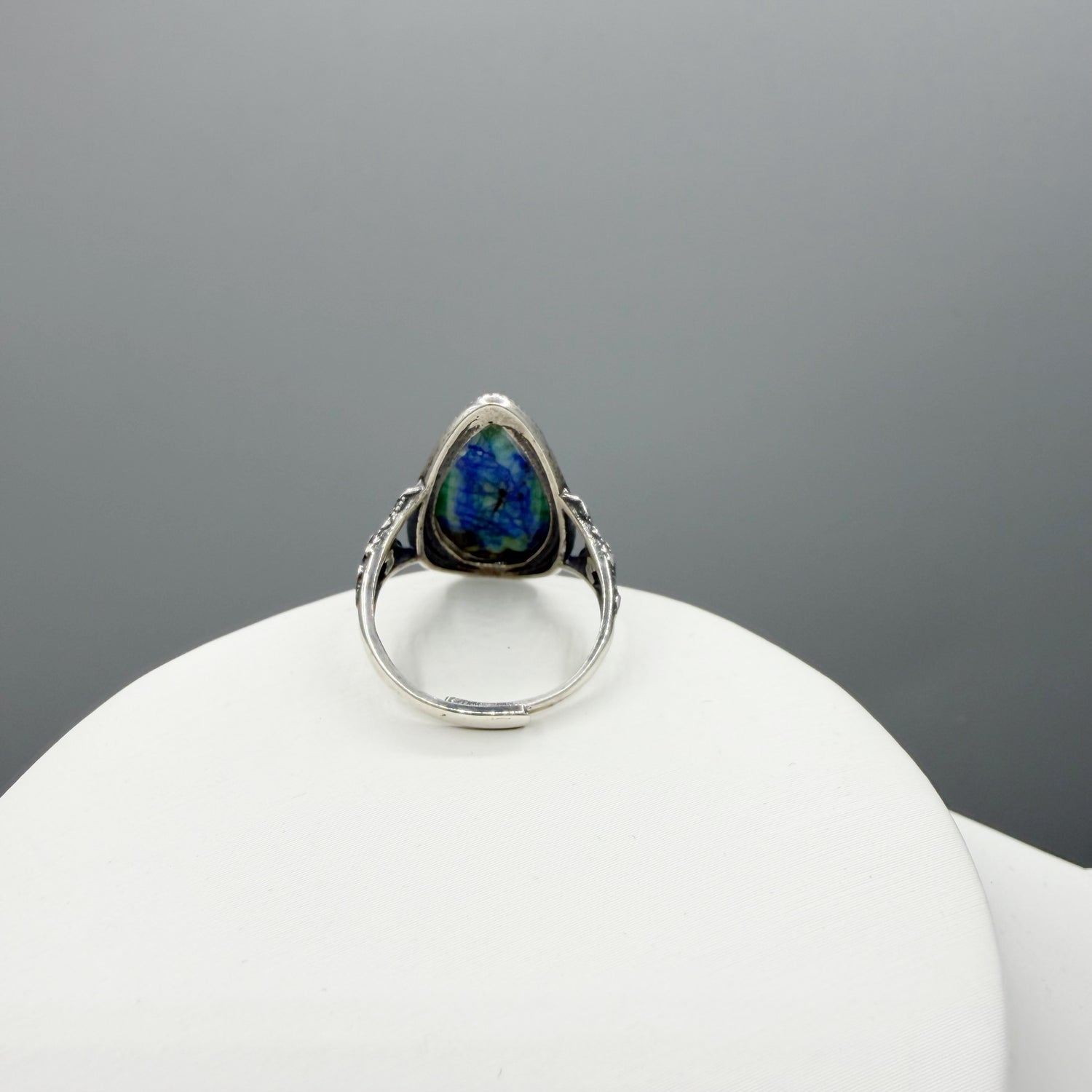 Anello Lapis e Turchese e Argento 925
