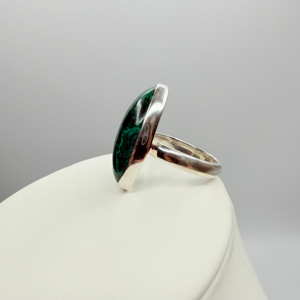 Anello Malachite e Azzurrite Argento 925 - Ovale