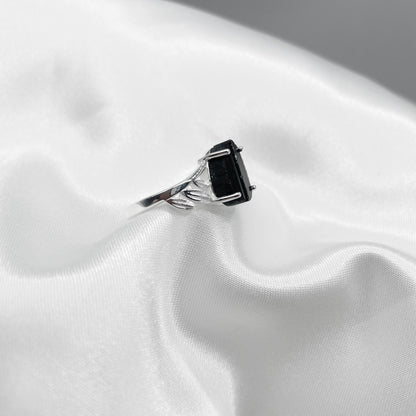 Anello Tormalina Grezza - Argento 925