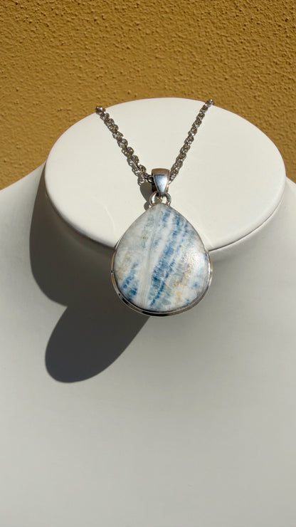 Ciondolo Scheelite Argento 925 - A Goccia