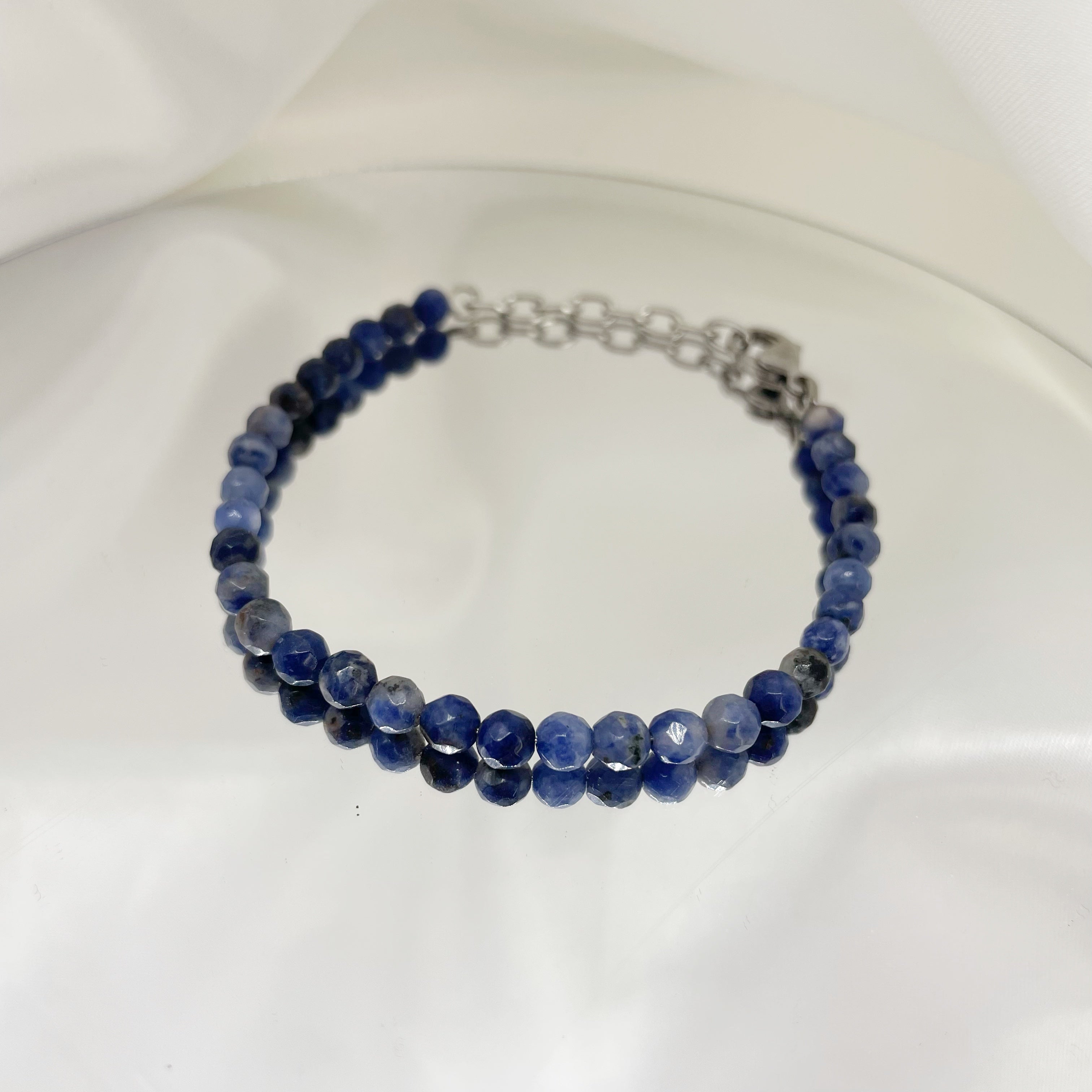 Braccialetto Sodalite Sfaccettata