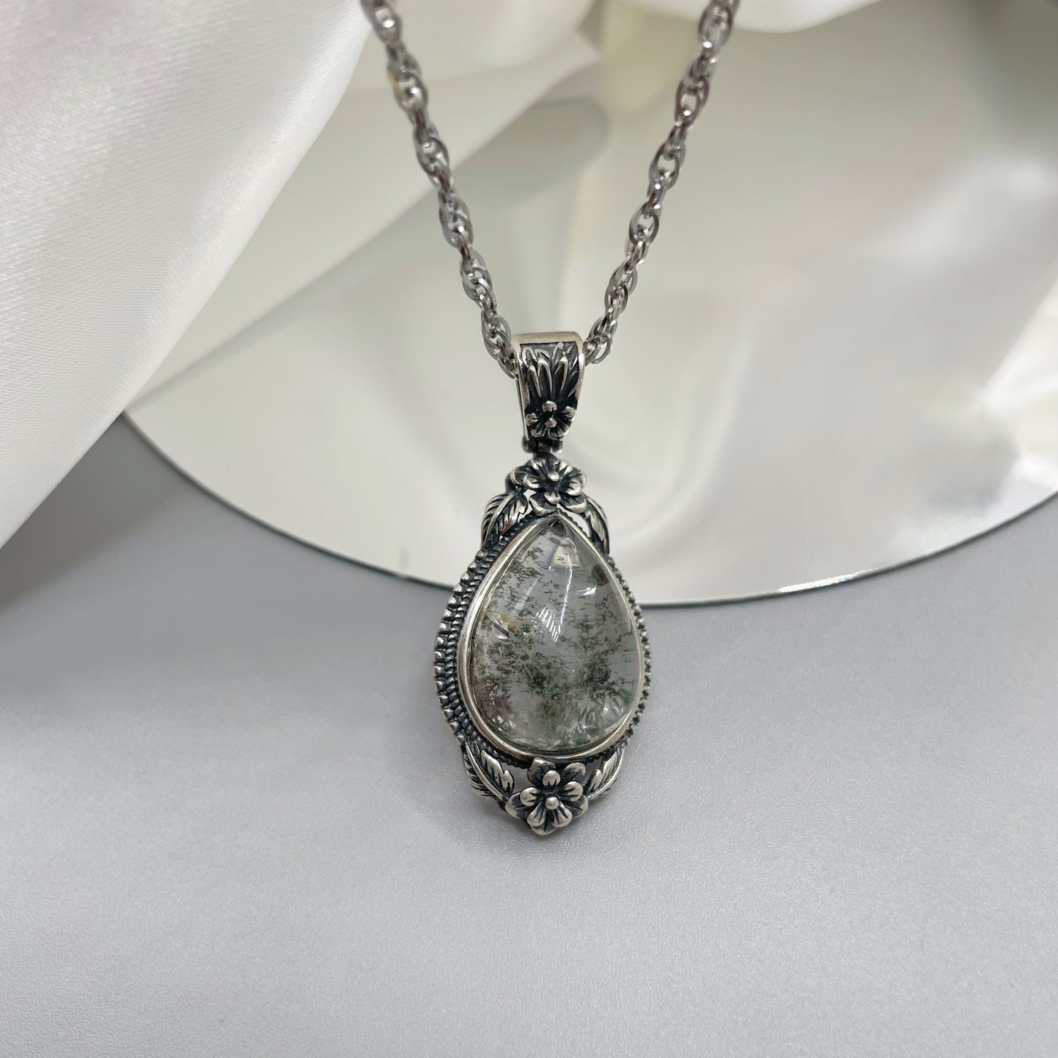 Ciondolo Quarzo Garden - Argento 925
