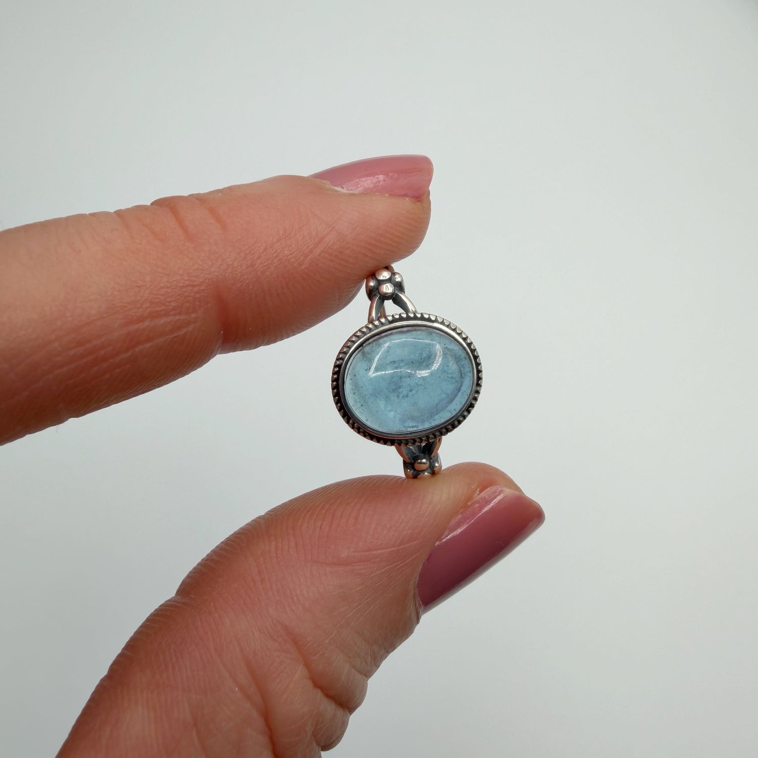 Anello Acquamarina e Argento 925