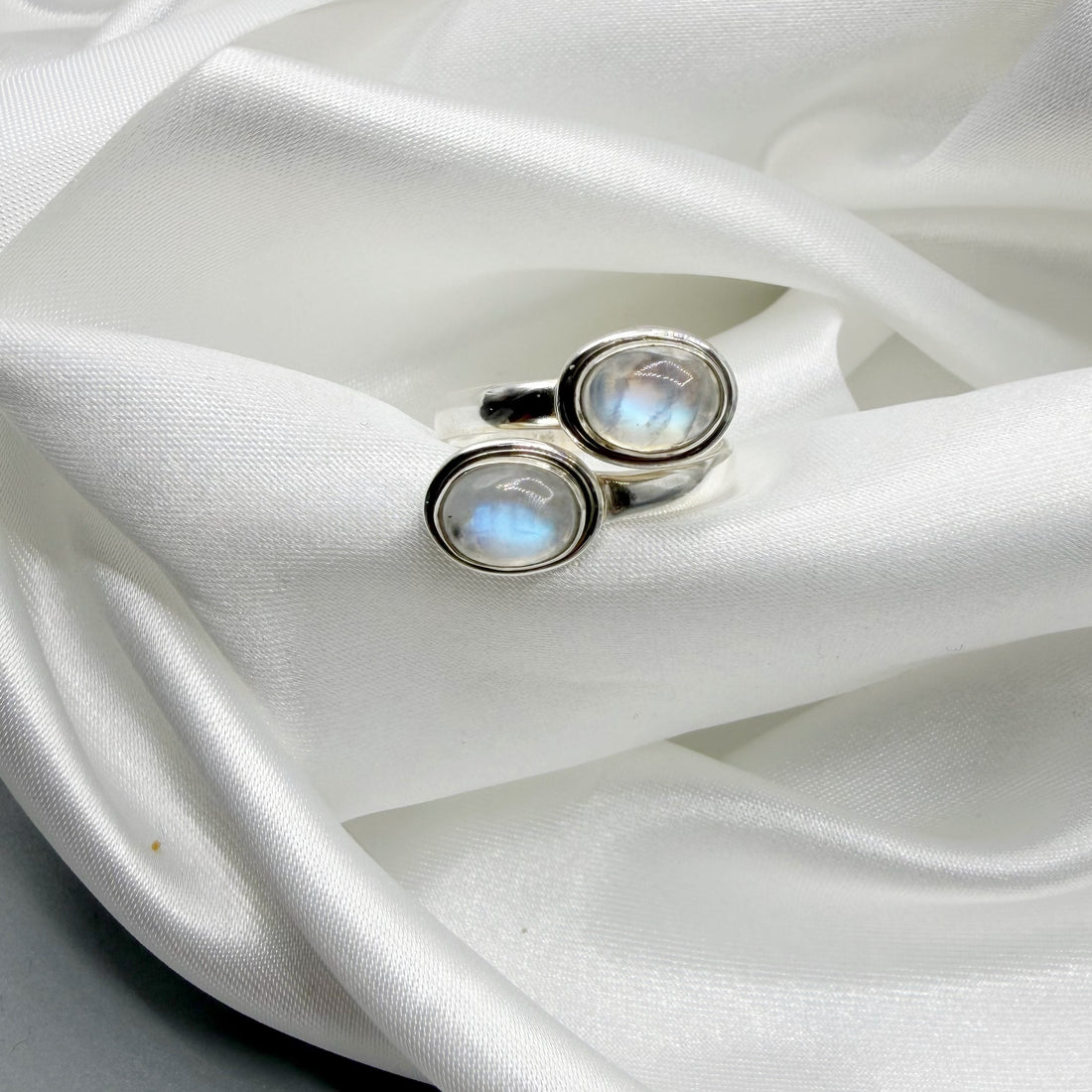 Anello Double Labradorite - Argento 925