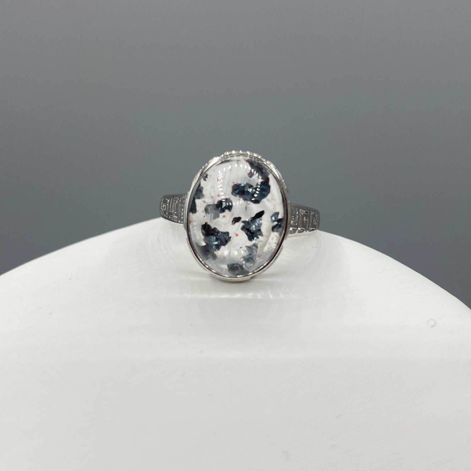 Anello Super 7 Ovale e Argento 925