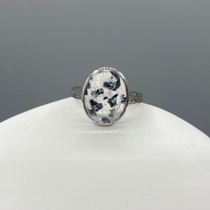 Anello Super 7 Ovale e Argento 925