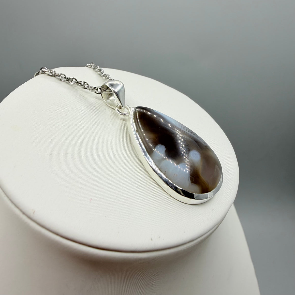 Ciondolo Occhio di Shiva Argento 925 - a Goccia