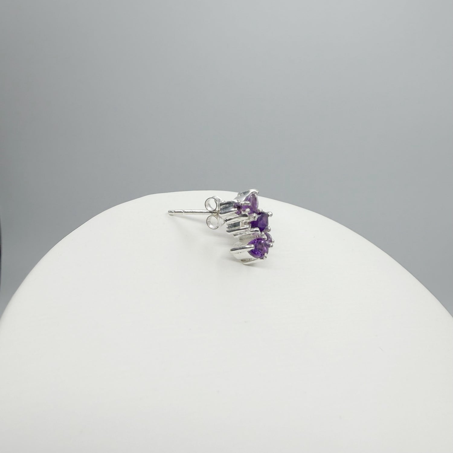 Orecchini a Lobo Ametista - Argento 925