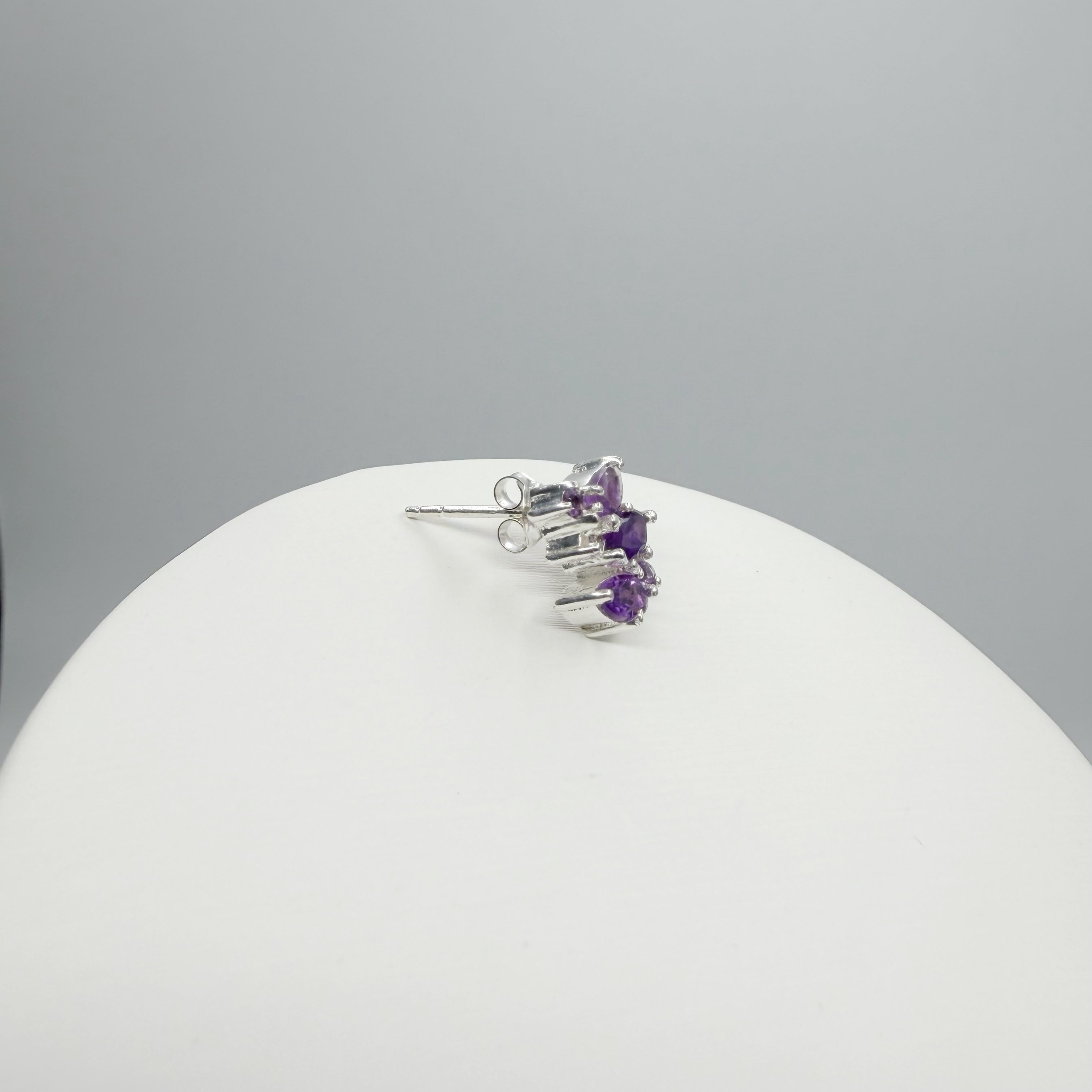 Orecchini a Lobo Ametista - Argento 925