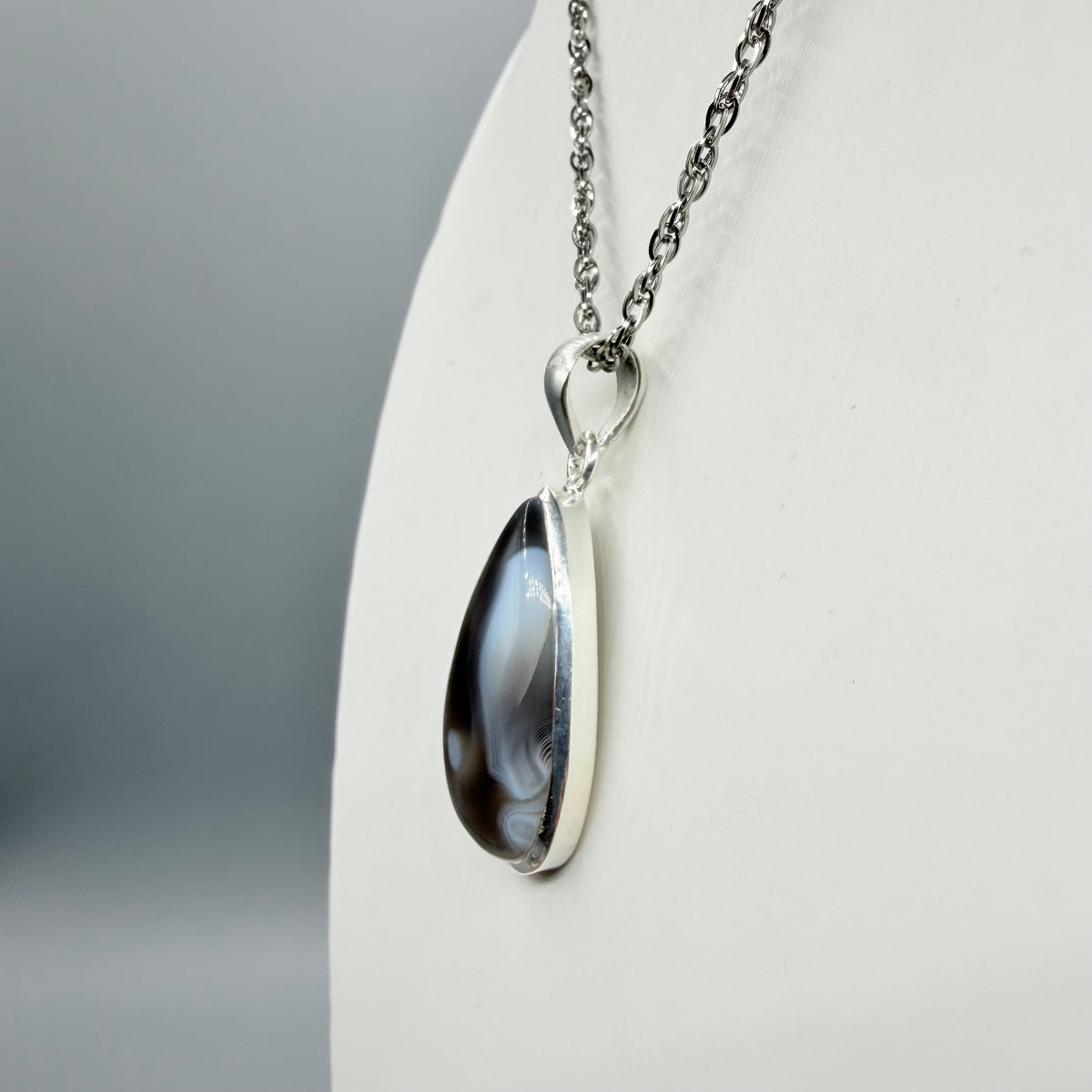 Ciondolo Occhio di Shiva Argento 925 - a Goccia