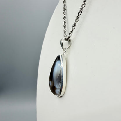 Ciondolo Occhio di Shiva Argento 925 - a Goccia