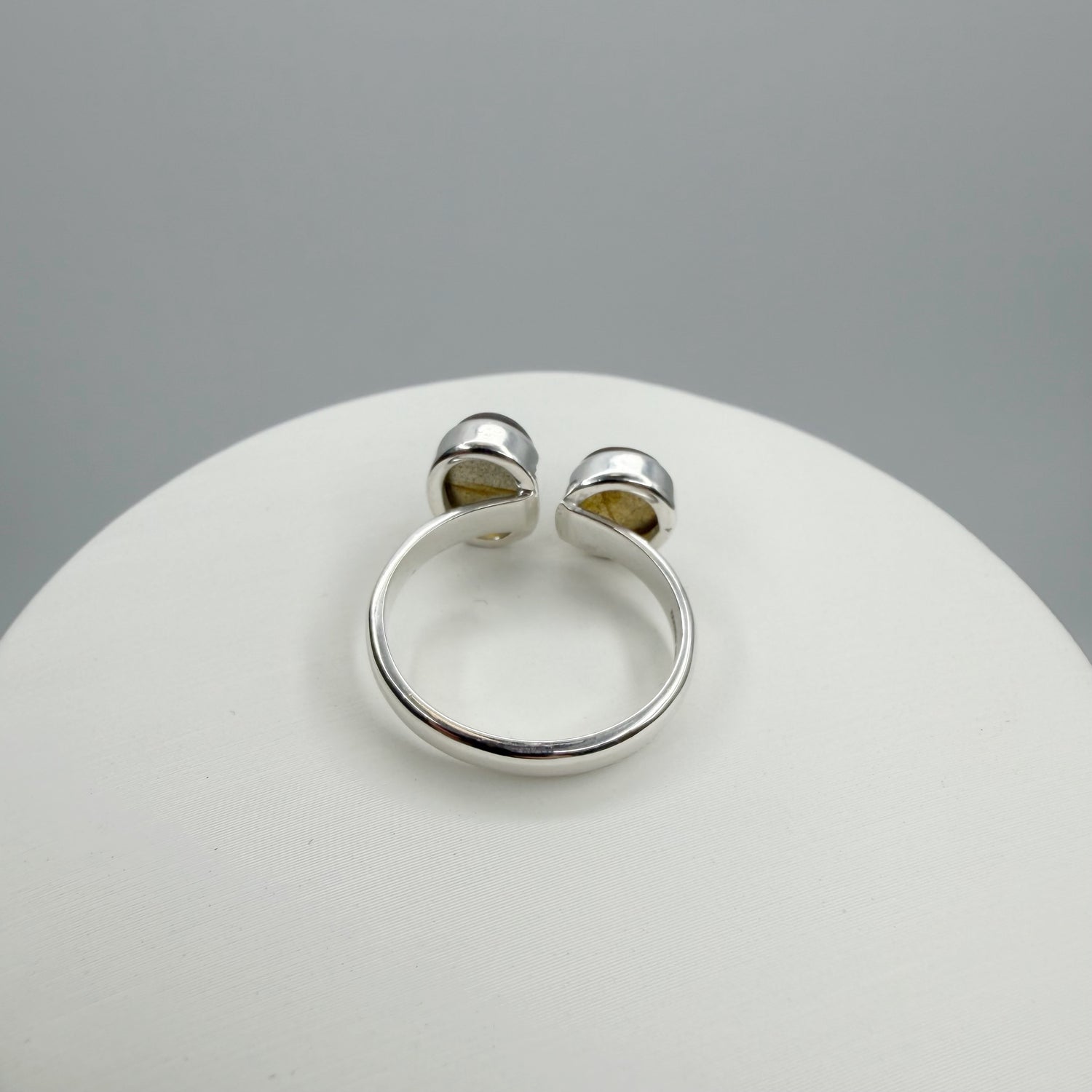 Anello Double Labradorite - Argento 925