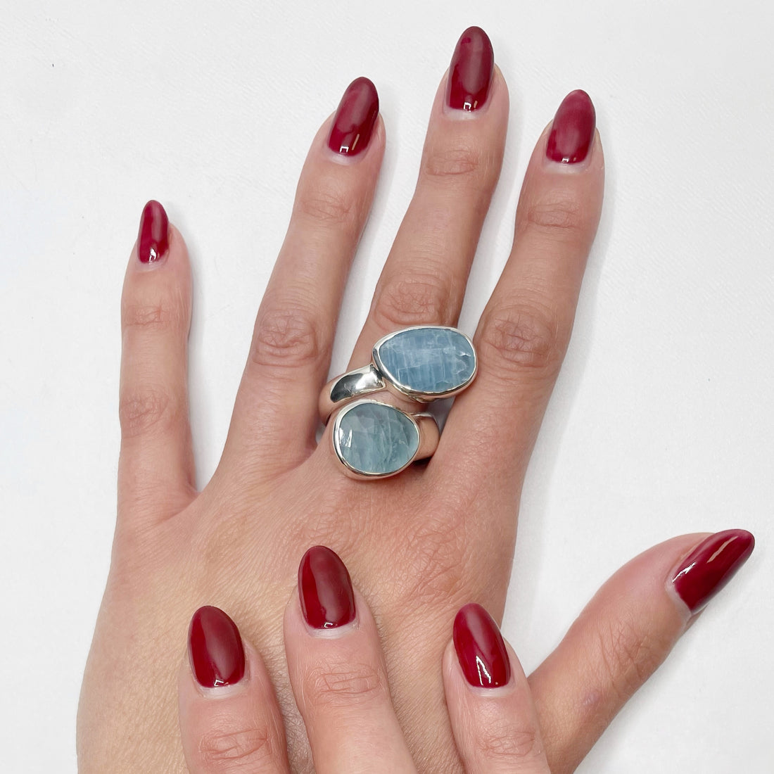 Anello Acquamarina e Argento 925