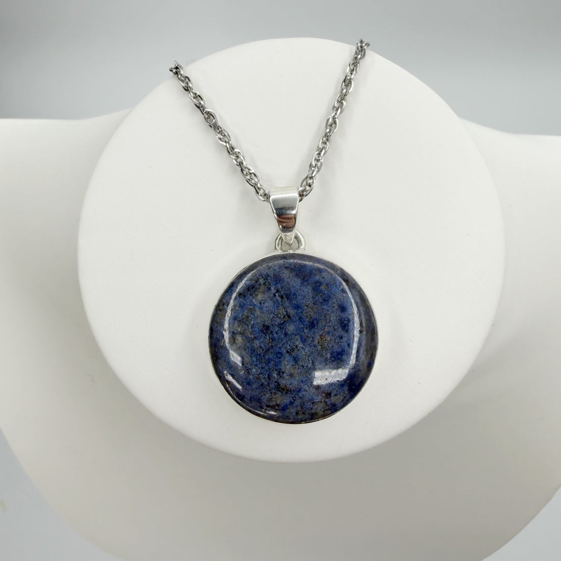 Ciondolo Rhodusite Argento 925 - Tondo