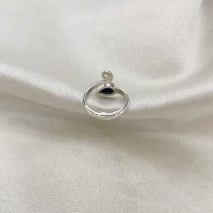 Anello Lapislazzuli e Argento 925