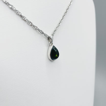Ciondolo Opale Nero Chalama - Argento 925