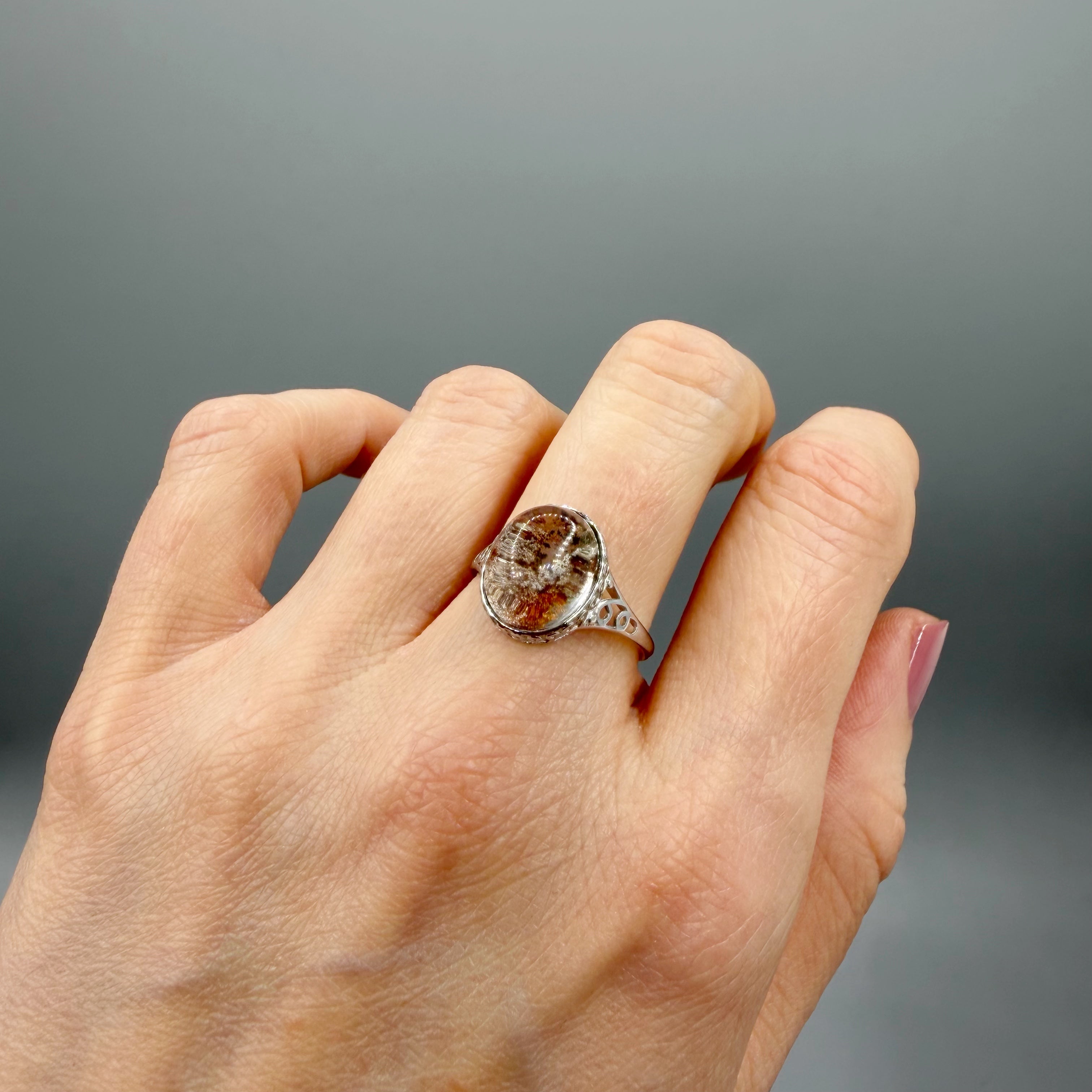 Anello Quarzo Garden e Argento 925