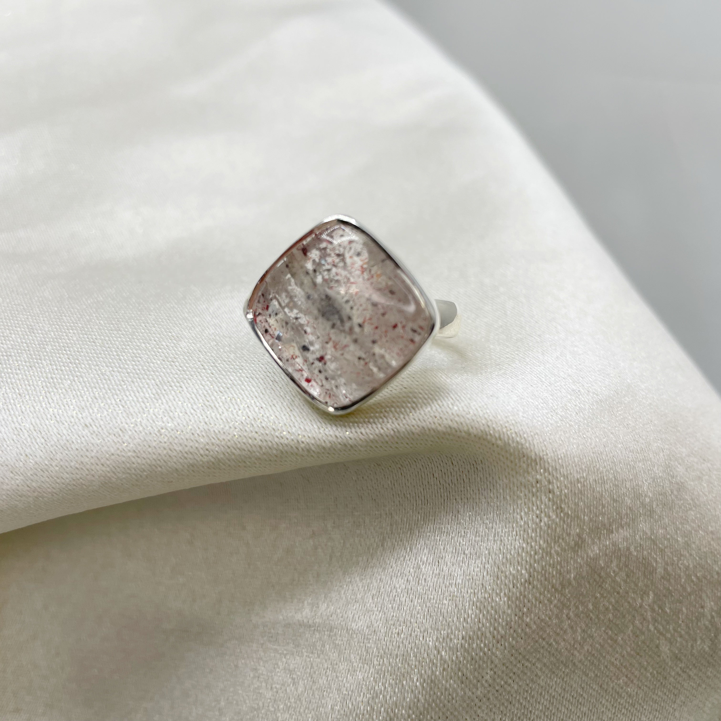 Anello Super Seven Rombo e Argento 925