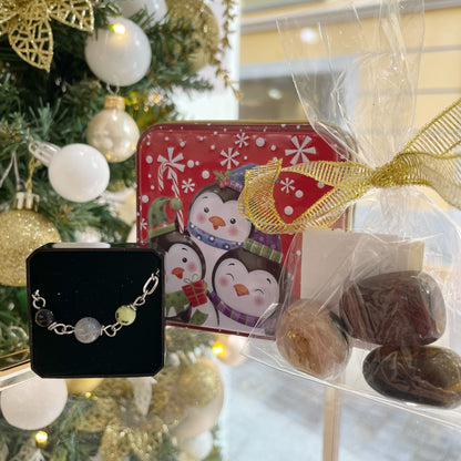 Cofanetto dei Nuovi inizi personalizzabile: Bracciale e Cristalli