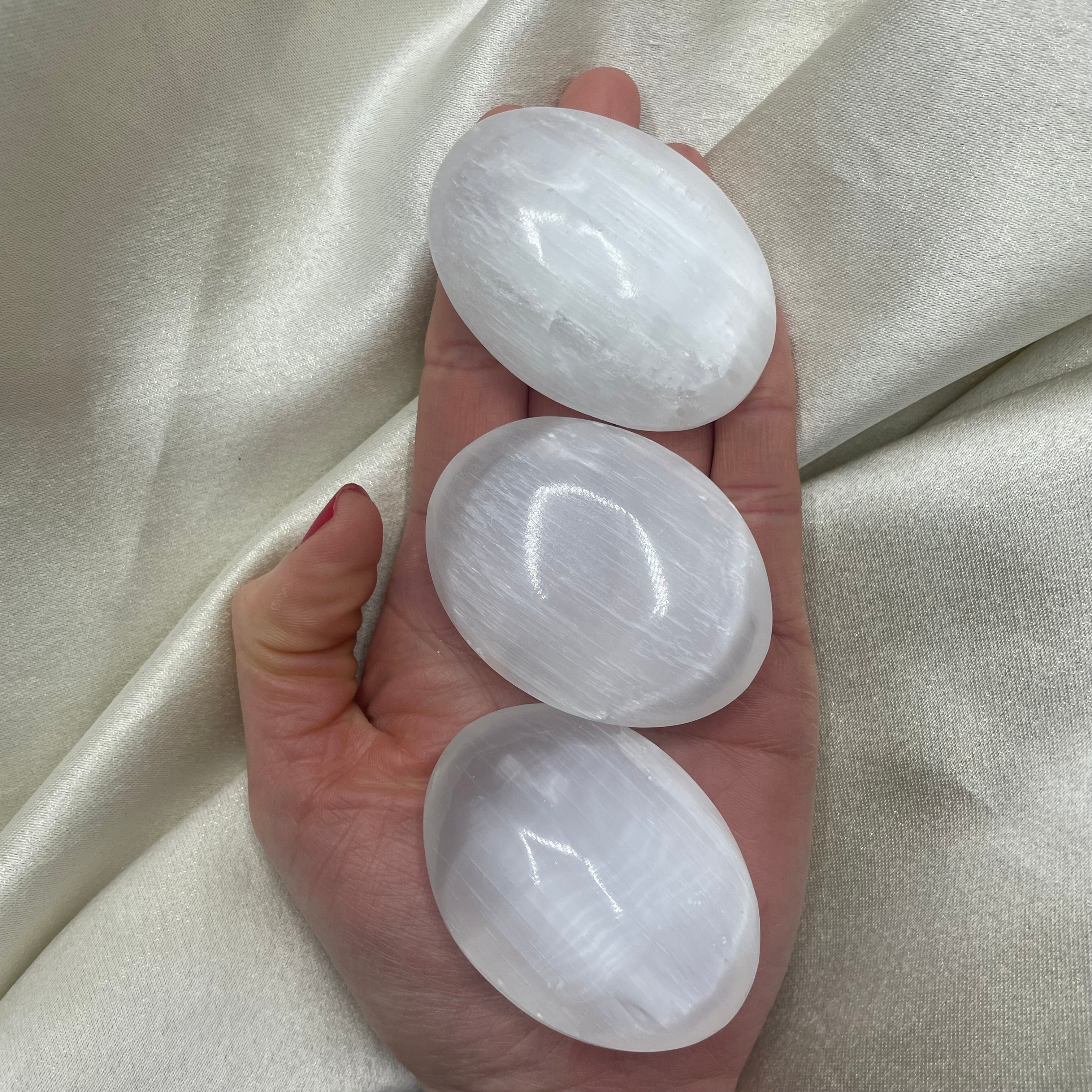 Palmstone di Selenite - media